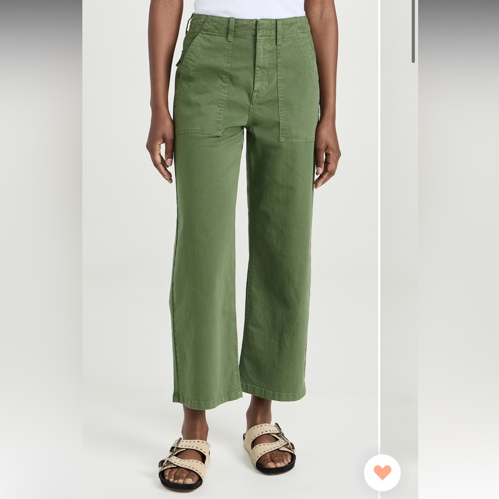 Pistola Sophia Wide Leg Utility Pant 24 Basil